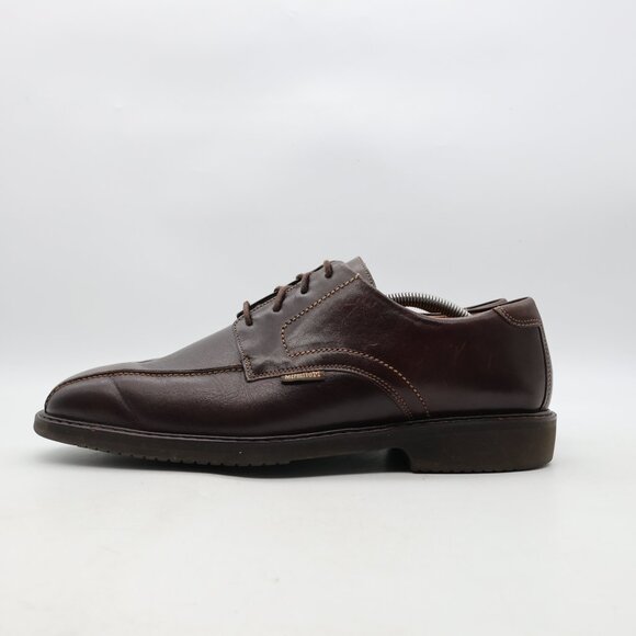 Mephisto Gaetan Men\'s Size 11.5 M Dark Brown Derby Oxfords Leather Shoes main image 4